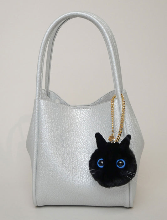 キュートなフェイスネコチャーム