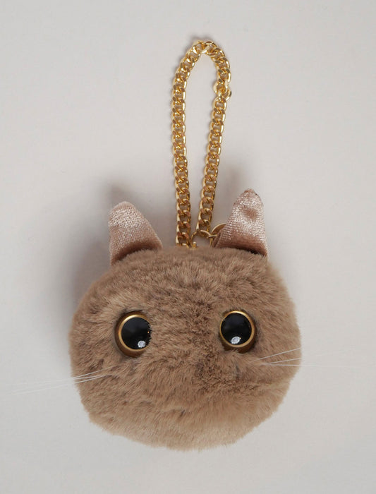 キュートなフェイスネコチャーム