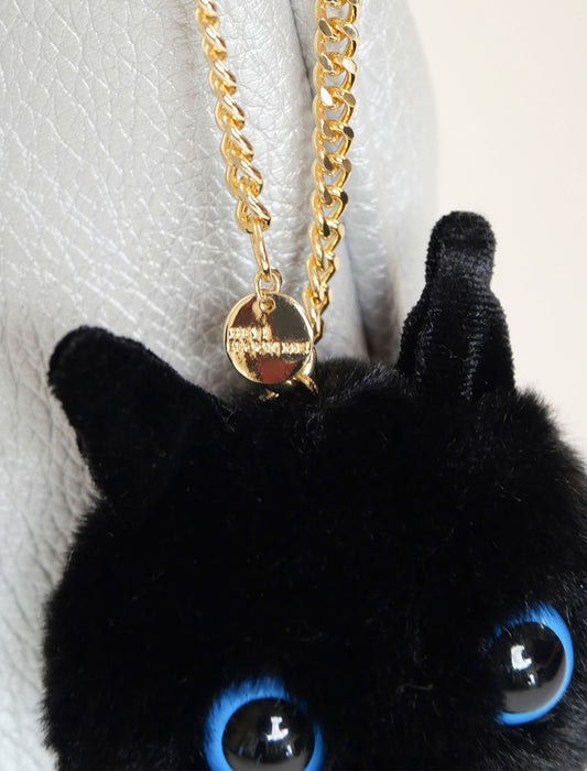 キュートなフェイスネコチャーム