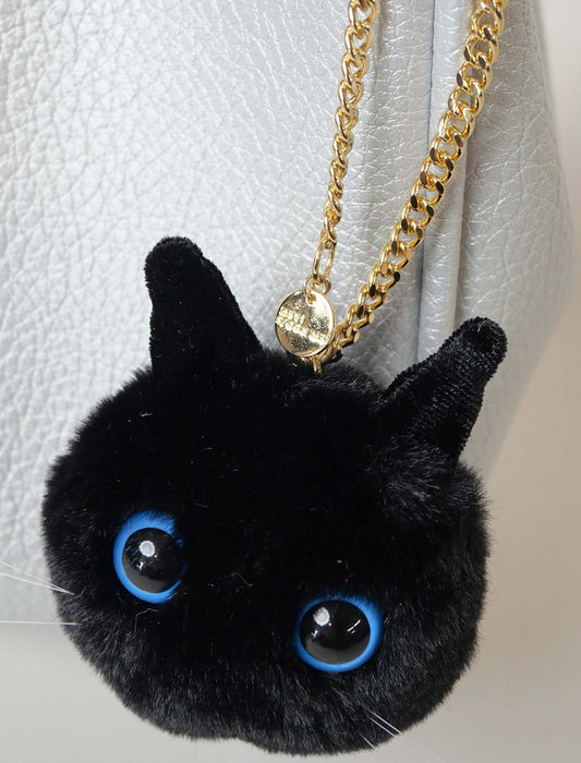 キュートなフェイスネコチャーム