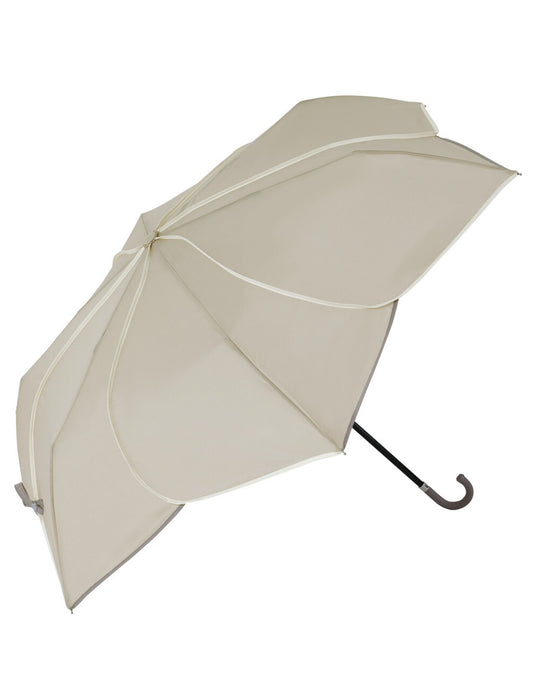 バイカラー花びら折り畳み雨傘