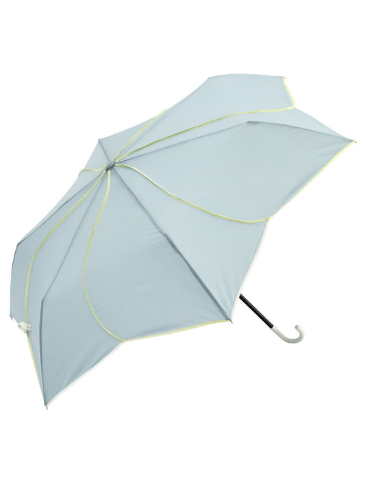 バイカラー花びら折り畳み雨傘