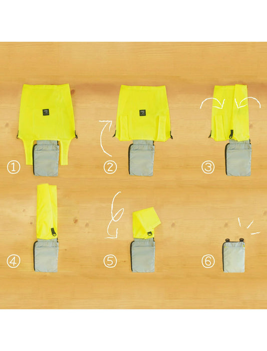 ウォッシャブルエコバッグ付きサコッシュ 2wayバッグ