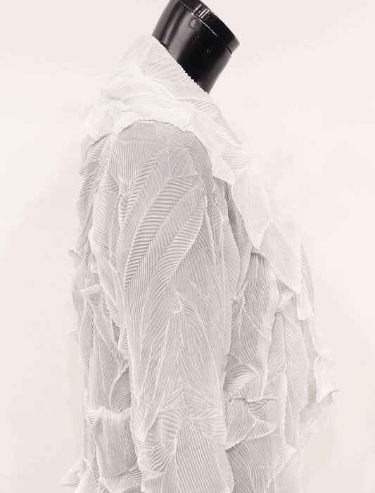 ＜SPECCHIO＞シフォンプリーツボレロ