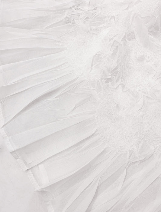 ＜SPECCHIO＞シアーGプリーツ プルオーバー