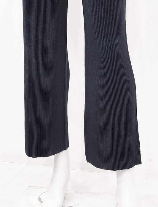 ＜SPECCHIO＞シャトルプリーツ ストレートパンツ