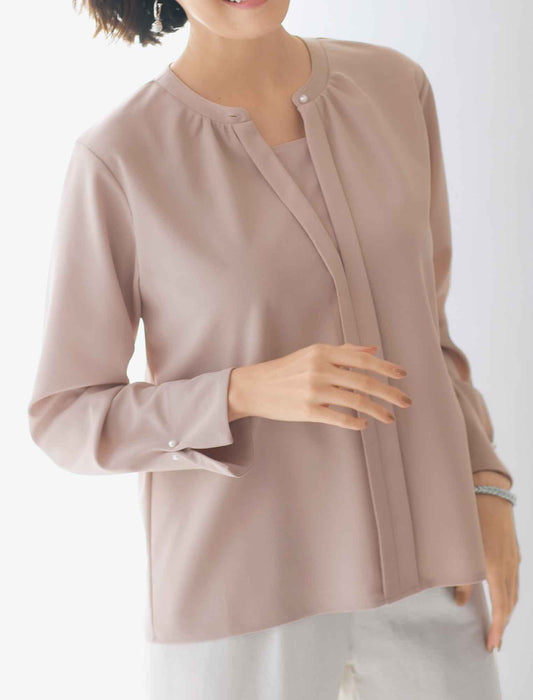 【受注】重ね着風デザイン「Ｔブラウス」