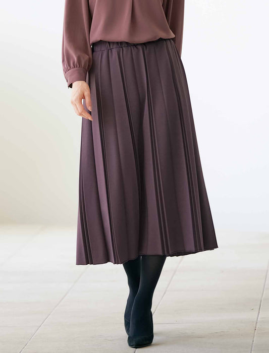 【受注】ジャージー素材プリーツスカート