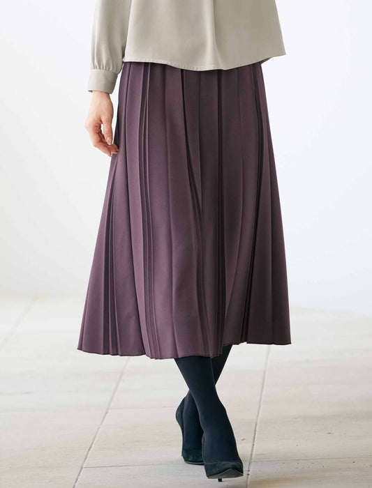 【受注】ジャージー素材プリーツスカート