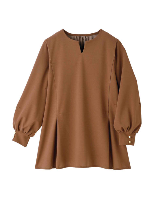 【受注】タックペプラムデザイン「Tブラウス」