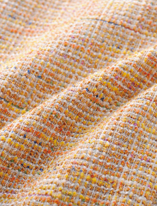 【受注】彩りストレッチツイードジャケット