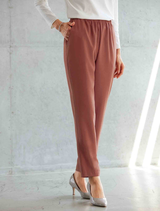 【受注】「お家で洗える」テーパードパンツ