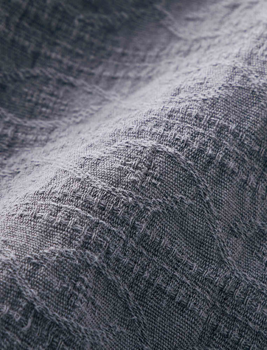 【受注】サイドボタンジャカードシャツチュニック　