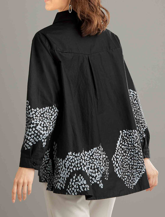 【受注】パネルプリントシャツ