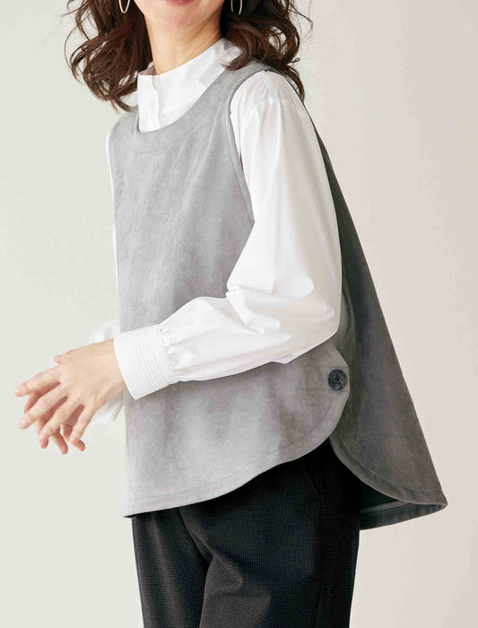 【受注】サイドボタン配色ベスト