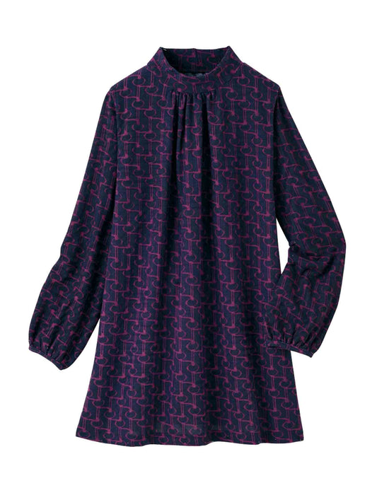 【受注】幾何学柄プリントチュニック