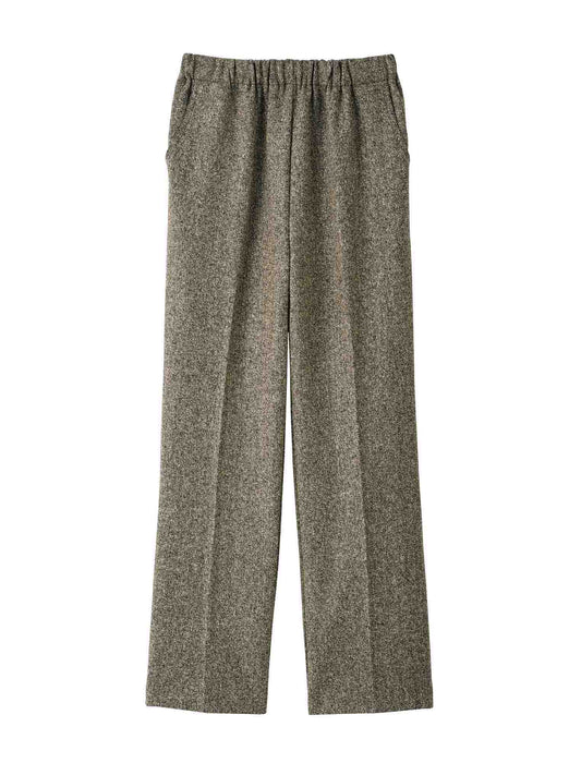 【受注】ウール混ツイードパンツ