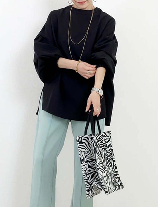 前後2wayブラウス