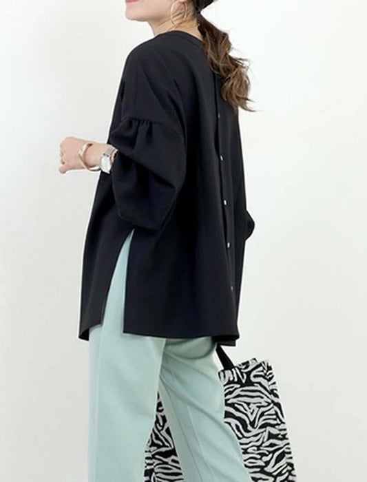 前後2wayブラウス