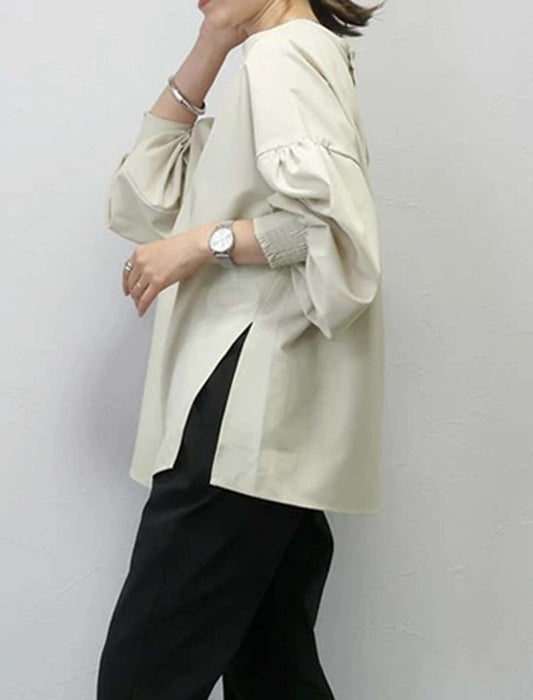 前後2wayブラウス