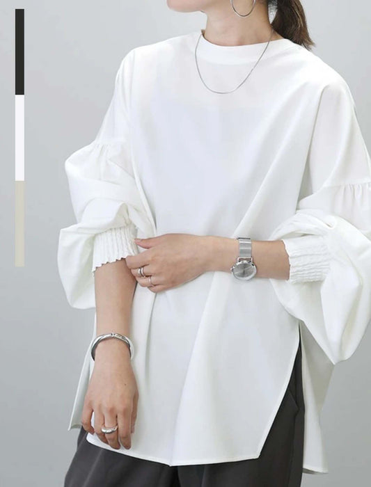 前後2wayブラウス