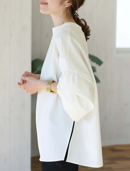 前後2wayブラウス