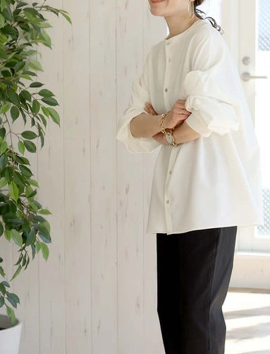 前後2wayブラウス