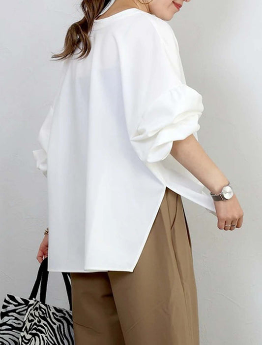 前後2wayブラウス