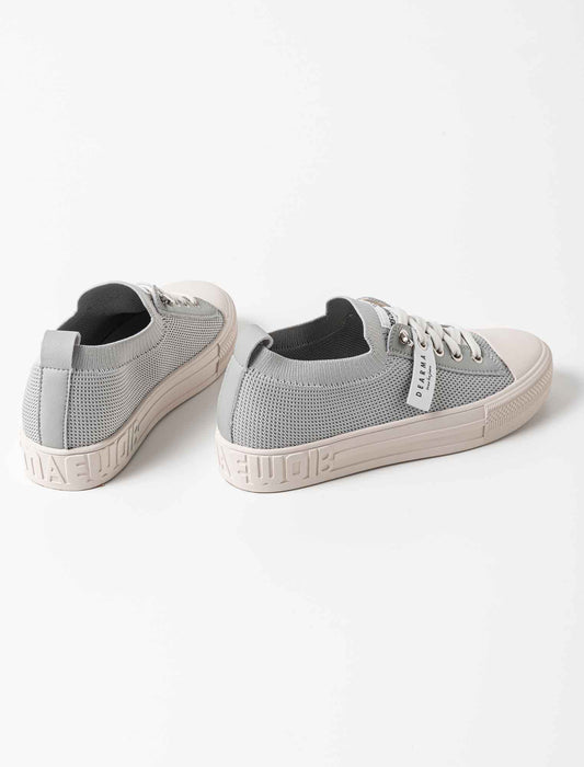 ラメ入りニットスニーカー