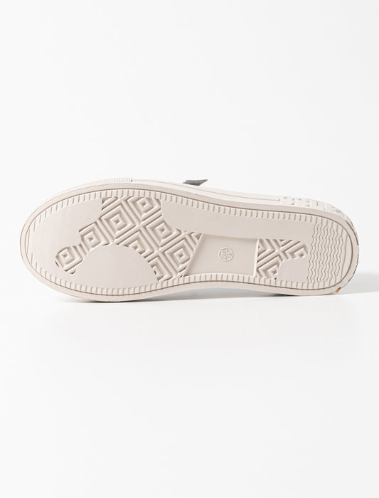 ラメ入りニットスニーカー