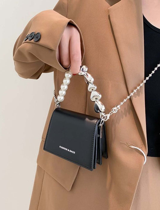 パールハンドルミニミニショルダー3wayバッグ