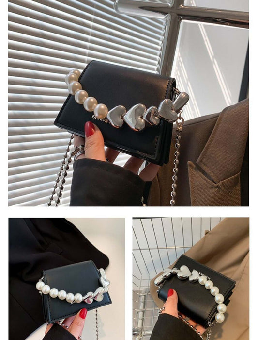 パールハンドルミニミニショルダー3wayバッグ