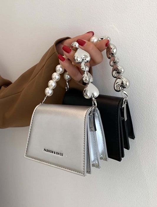 パールハンドルミニミニショルダー3wayバッグ