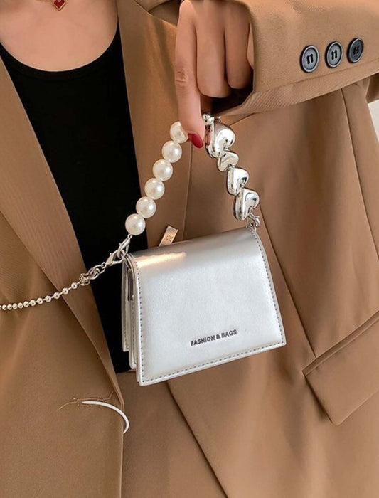 パールハンドルミニミニショルダー3wayバッグ