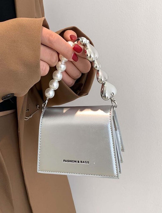 パールハンドルミニミニショルダー3wayバッグ