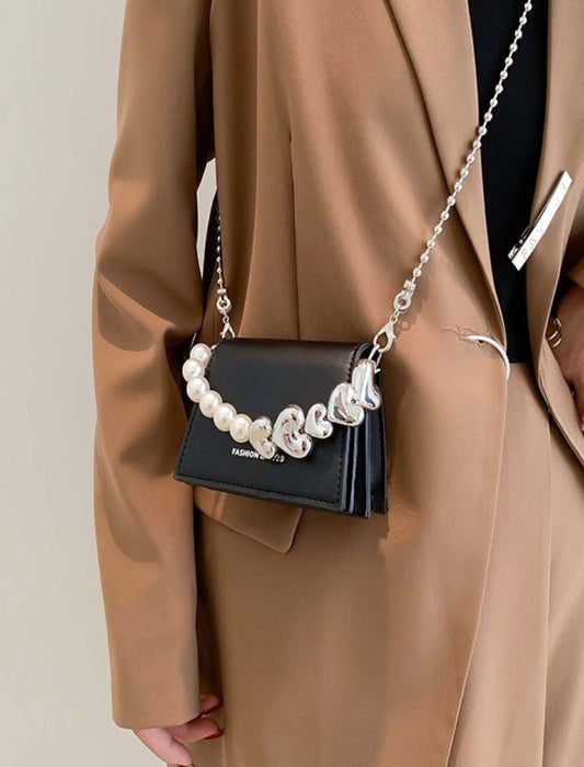 パールハンドルミニミニショルダー3wayバッグ