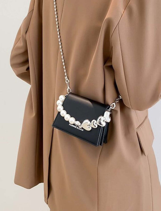 パールハンドルミニミニショルダー3wayバッグ