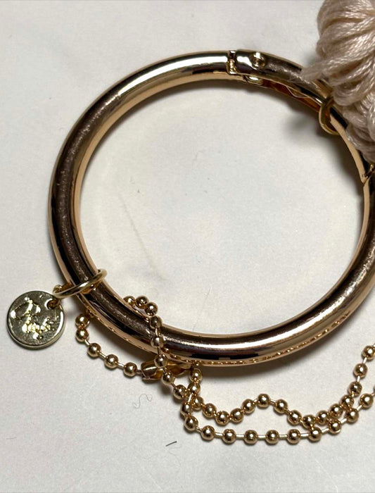 ポンポンスカートメガネちゃんチャーム