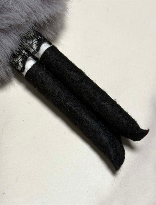 ポンポンスカートメガネちゃんチャーム