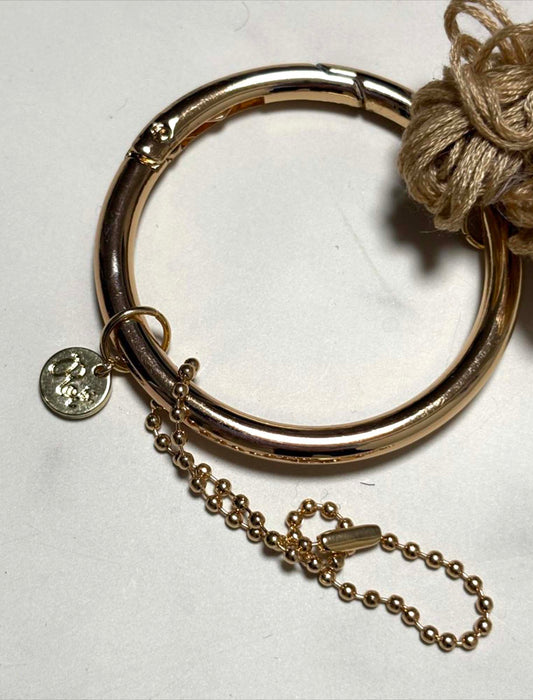 ポンポンスカートメガネちゃんチャーム