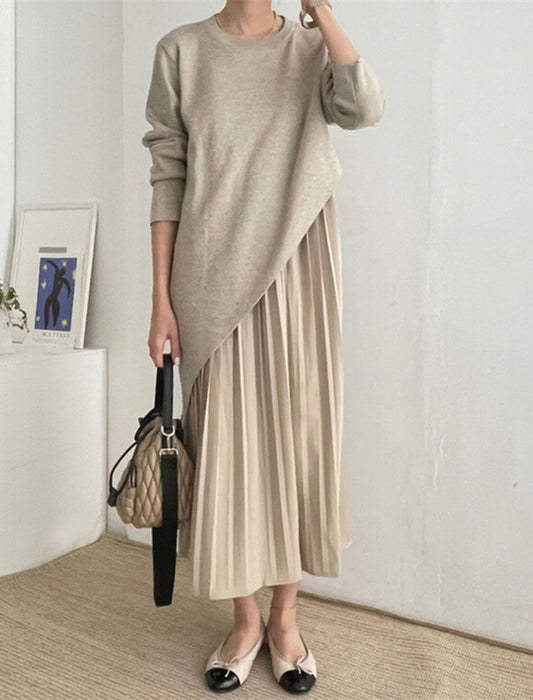 プリーツスカート セットアップ