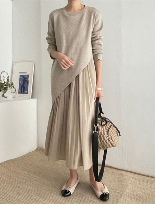 プリーツスカート セットアップ