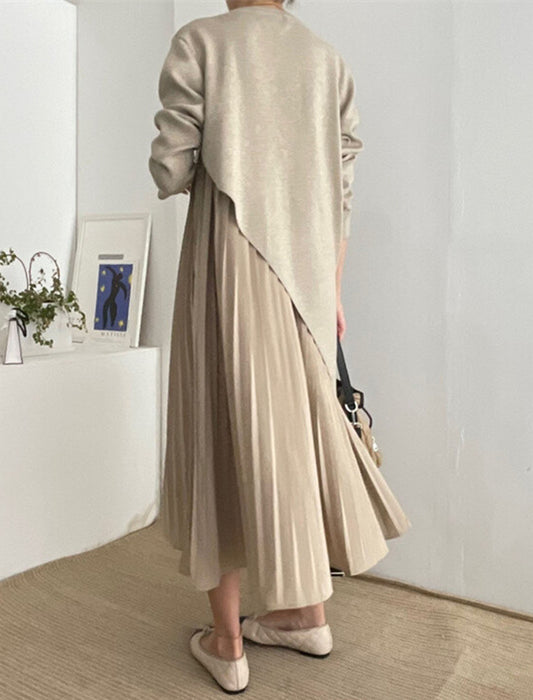 プリーツスカート セットアップ