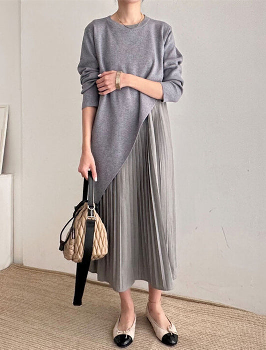 プリーツスカート セットアップ