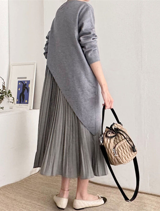 プリーツスカート セットアップ