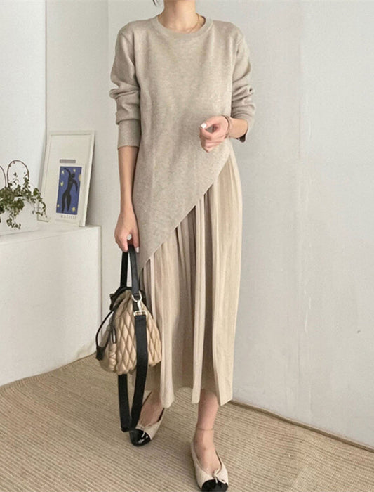 プリーツスカート セットアップ