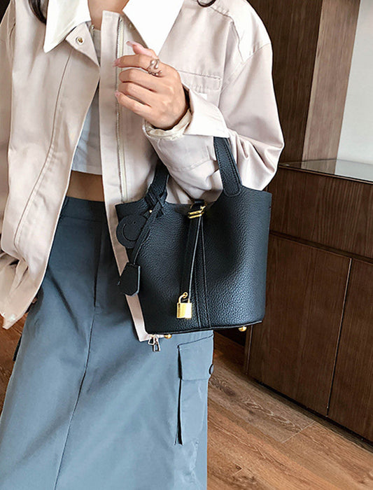 タッセル&ニコちゃん付き2wayトートバッグ