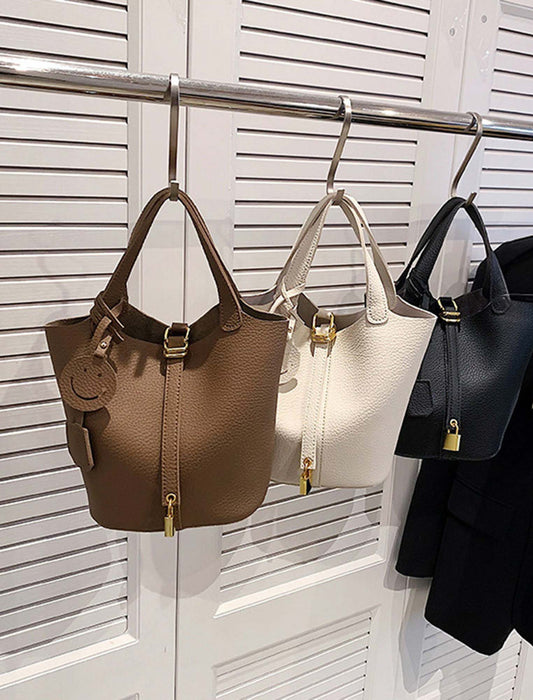 タッセル&ニコちゃん付き2wayトートバッグ