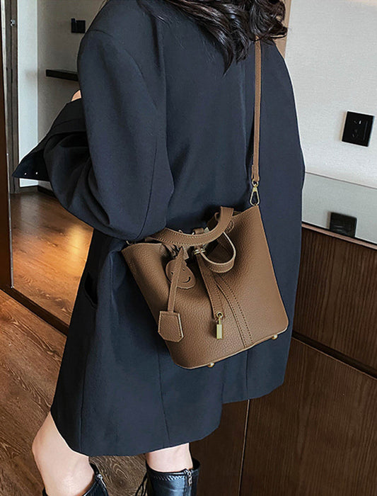 タッセル&ニコちゃん付き2wayトートバッグ