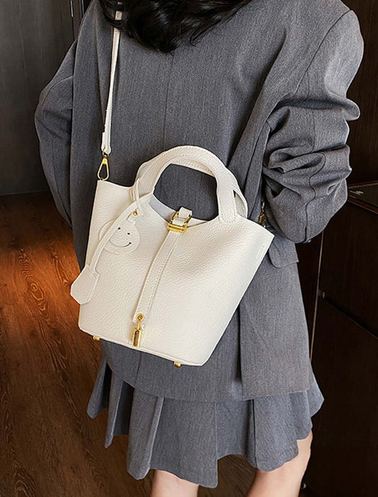 タッセル&ニコちゃん付き2wayトートバッグ